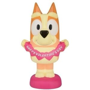 NWT. BLUEY Bingo 14” Valentine’s Day Blow Mold